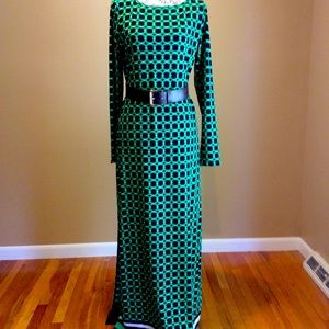 Michael Kors maxi dress with belt